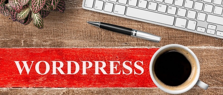 strona oparta na Wordpress